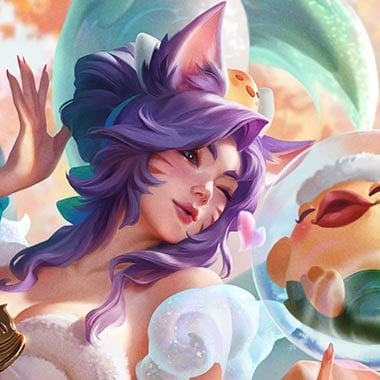 Spirit Blossom Springs Ahri skin