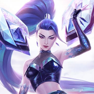 K/DA ALL OUT Kai'Sa skin