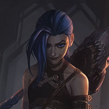 Arcane Enemy Jinx skin