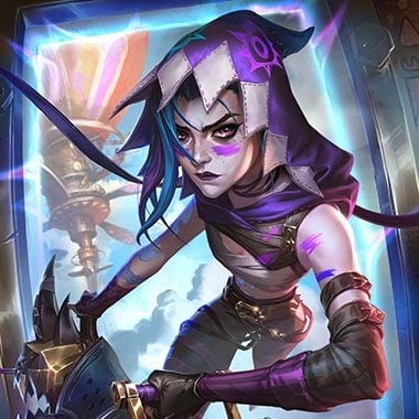 Arcane Fractured Jinx skin