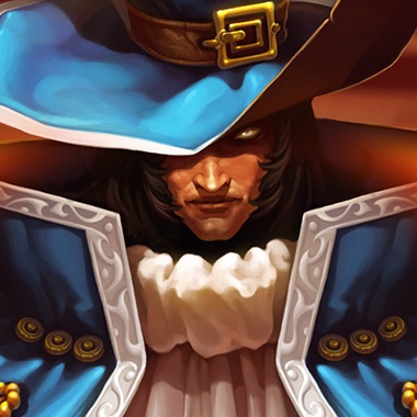 Musketeer Twisted Fate skin