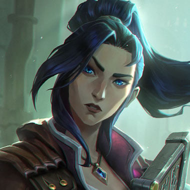 Arcane Caitlyn skin