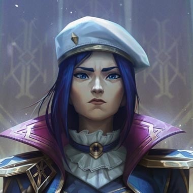 Arcane Commander Caitlyn skin