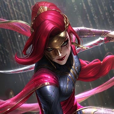 Prestige Masque of the Black Rose Katarina skin